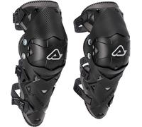 Genouillères noires certifiées ACERBIS Impact EVO 3.0