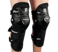 Genouillères Polisport Devil NoirTaille unique Noir
