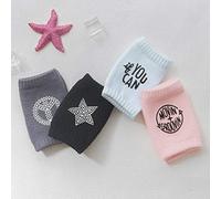 Genouillères Pour Enfants En Coton Quatre Saisons Antidérapantes Incassables Distributeurs D'équitation Pour Bébés Genouillères (noir)