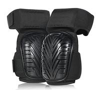 Genouillères professionnelles pour le travail, avec rembourrage en mousse robuste, coussin en gel confortable, sangles antidérapantes réglables pour jardinage, sol, bricolage, nettoyage