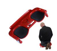 Genouillères Roulantes Pour Sols - Avec Plateau À Outils Solide Ergonomique Anti-Dérapant - Roulettes De Chariot Pour Genouillères | Pour Construction Atelier Réparation Auto Maison Entretien