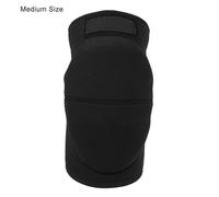 Genouilleres Unisexes Respirantes Et Antiderapantes En Silicone Absorbant Les Chocs, Noires, Taille M