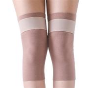 Genouillères Velcro, Manchons, jambières, guêtres de Bottes, Ruban Magique, Sport, récupération, Unisexe, sur-Matelas, Protection d'entretien des Bas pour Le Ski, Le Cyclisme, la Danse(30cm Taupe,XL)