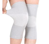 GenouillèRes Volley-Ball Genouillères en laine d'hiver unisexe en cachemire, genouillères for prévenir l'arthrite, garder au chaud, protection du genou, genouillère en coton épais(No wool,L)