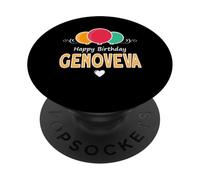 Genoveva Joyeux Anniversaire Slogan PopSockets PopGrip Adhésif