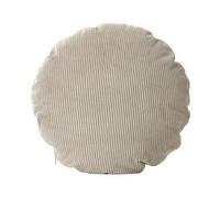 GENPICONG Housse de Coussin Ronde 45 x 45/50 x 50 cm, taie d'oreiller Nordique en Velours côtelé à Rayures de Couleur Unie, décoration pour canapé, Chaise, Voiture, Maison