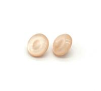GENPICONG Lot de 10 Boutons Ronds colorés et Brillants en Perles de 10/13/15 mm pour vêtements, Chemises, Cardigans, Robes, Loisirs créatifs, Fournitures de Couture