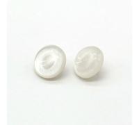 GENPICONG Lot de 10 Boutons Ronds colorés et Brillants en Perles de 10/13/15 mm pour vêtements, Chemises, Cardigans, Robes, Loisirs créatifs, Fournitures de Couture