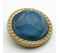 GENPICONG Lot de 8 Boutons métalliques carrés et Ronds de 21/25 mm, Couleur Bonbon, pour Pull tricoté, vêtements de bébé, Accessoires de Couture