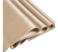 GENPICONG Nappe en Satin rectangulaire pour Table à Champagne, pour Mariage, Festival, Anniversaire, événements, Banquet, Maison, Salle à Manger, décoration de fête