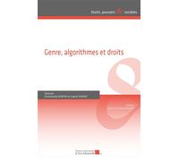 Genre, algorithmes et droits - Emmanuelle Bonifay - Presses Universitaires D'aix-Marseille - broché - Etude