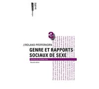 Genre et rapports sociaux de sexe - R. Pfefferkorn - Syllepse Eds - broché - Etude