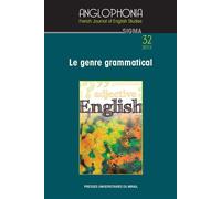 Genre grammatical - Wilfrid Rotgé - Presses Universitaires Du Midi - broché - Revue