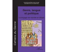 Genre, Langue Et Politique