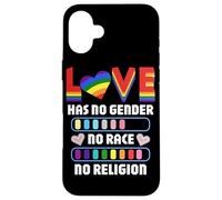 Genre Lesbienne, Gay, Trans, Queer Tenue Arc-en-Ciel Coque pour iPhone 16 Plus