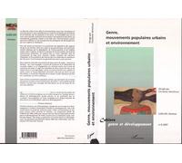 Genre, mouvements populaires urbains et environnement - Christine Verschuur - L'harmattan - broché - Etude