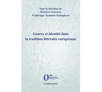 Genres Et Identité Dans La Tradition Littéraire Européenne