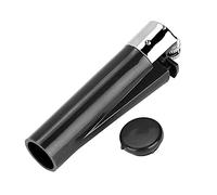 Genrise Briquet secret avec compartiment de rangement caché pour dissimuler les objets privés à la maison, festivals, voiture, voyage, etc. (Noir)