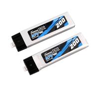 Gens ace 1S Lipo Batterie 200mAh 3.7V 45C avec Prise PH2.0 (Pack de 2) - Accu pour Tiny Whoop, Micro Drone FPV Racing et Quadricoptère RC