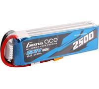 Gens Ace 2500Mah 22.2V 80C 6S1P Lipo Battery with Xt60 Plug Connector