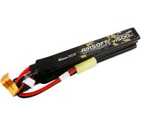Gens Ace 25C 1500Mah 3S1P 11.1V Nunchuck 3X Airsoft Gun Lipo Battery With Mini Tamiya Plug Connector