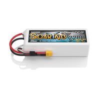 Gens Ace 2S 2200mAh 7,4V 30C LiPo Batterie avec connecteur G-Tech Noir et XT60 - Série Soaring pour Avions RC, hélicoptères RC et Planeurs