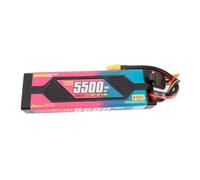 Gens Ace Advanced 5500Mah 7.6V 100C 2S1P Hardcase Lipo Battery with Xt60 Connector