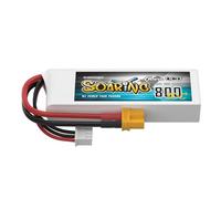 Gens ace Batterie LiPo 2S 800mAh 7,4V 30C avec connecteur XT30 - Série Soaring pour Avions RC, hélicoptères et Planeurs