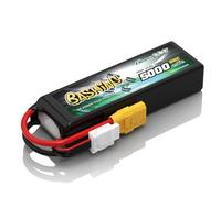 Gens ace Batterie LiPo 4S 5000mAh 14.8V 60C avec Connecteur XT90, Bashing Series, pour Voitures RC 1/8 Buggy Truggy Monster Truck