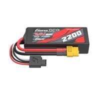 Gens ace Batterie LiPo 7,4 V 2200 mAh 2S 60C avec XT60-Stecker - Batterie Softcase pour Voiture RC 1/16 Mini Modèles