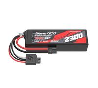 Gens ace Batterie LiPo 7,4 V 2300 mAh 2S 35C avec Connecteur IEC2 - Batterie pour Voiture RC 1/18 Mini Modèles