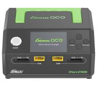 Gens ace Chargeur de modélisme 25 A Li-polymère, Li-ion, LiHV, LiFePO, NiMH Double sortie de charge, Détection d'accu, Fonctio