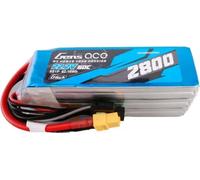 Gens Ace G-Tech 2800Mah 22.2V 60C 6S1P Lipo Battery With Xt60 Plug Connector
