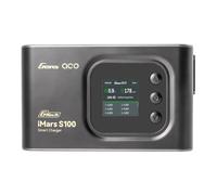 Gens ace Imars S100 Chargeur de Batterie RC Équilibré 100W 10A, pour LiPo/Life 2-6S et NiMH 4-18S, avec XT60, Deans T, EC3, EC5 - Noir