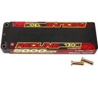 Gens Ace Redline Series 5000Mah 7.4V 130C 2S1P Hardcase 56# Hv Lipo Battery