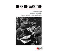 Gens de Varsovie - Berl Kuczer - Genese - broché - Roman