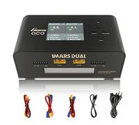 GensAce Chargeur Imars Dual AC200W/DC300Wx2 Balance Pack Batterie Lipo/Ninh (Noir)