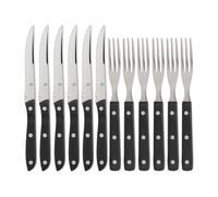 Gense Couverts Old Farmer noirs 12 pièces 12 pièces