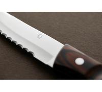 Gense Steakmesser XL Old Farmer Classic 2er Set, Holzlaminat, 18/8 Edelstahl, 23.5 cm, 20350