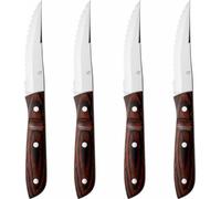 Gense Steakmesser XL Old Farmer Classic 4er Set, Holzlaminat, 18/8 Edelstahl, 23.5 cm, 20351