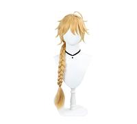 Genshin Impact Aether Anime Cosplay Perruques Synthétiques pour Halloween Cosplay Party