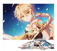 Genshin Impact Aether Puzzle 1000 pièces Premium 100% Planche recyclée pour Adultes et Enfants 26x38 cm