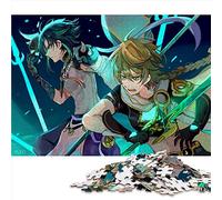 Genshin Impact Aether Puzzles pour Adultes 1000 pièces Puzzles en Bois pour Adultes et Enfants à partir de 12 Ans 19,7 x 29,5 Pouces