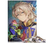 Genshin Impact Albedo Puzzle 1000 pièces pour Adulte, Jouet en Bois, 19,7 x 29,5 Pouces