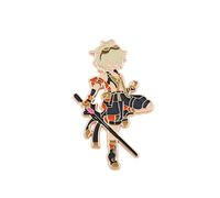 嘉信誉 Genshin Impact Broche Broche Metal Broche Broche Badge Décoration Zhongli Albedo Arataki Itto Gorou Ganyu Venti Bennett(Color:Bennet)