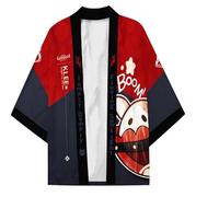 Genshin Impact Cardigan kimono animé Tous les Personnages Tenue de Cosplay Costume Venti Hutao Klee… (M, A)