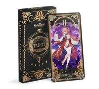 Genshin Impact Carte Tarot, Carte Genshin Impacts, 22PCS Genius Invocation TCG Cartes, Genshing Impac TCG Cartes, Booster Trading, Collectionner