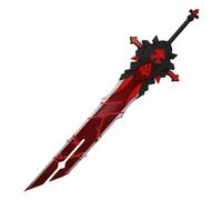 嘉信誉 Genshin Impact Cosplay Tool PVC Peut être démonté et assemblé 135cm Wolf's Gravestone Diluc