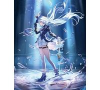 Genshin impact Diamont Painting Complet Kit pour Enfants, Furina3, 30x40cm 40x50cm, 5D Peinture Rond Diamand Broderie, Déco Murale Maison d'intérieur pour Enfants (40 x 50 cm, Furina33)