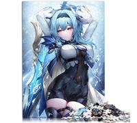 Genshin Impact EULA Lawrence Puzzles 1000 pièces Puzzles en Carton Premium 100% recyclé Jeux de société Jouets Cadeau 10,27x14,96 Pouces